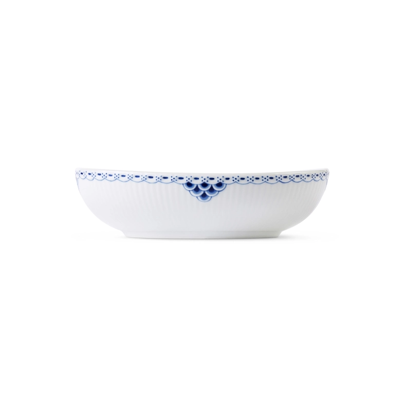 Royal Copenhagen Prinsesse oval sk�l hvid 75 cl