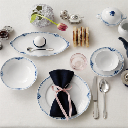 Royal Copenhagen Prinsesse fad bl� 24,5 cm