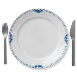 Royal Copenhagen Prinsesse tallerken bl� 27 cm