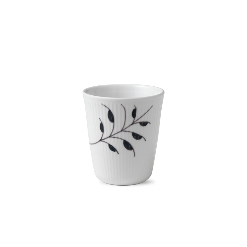 Royal Copenhagen Sort Mega Riflet termokrus 29 cl