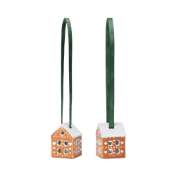 K�hler Juleoph�ng Gingerbread H5 brun 2 stk