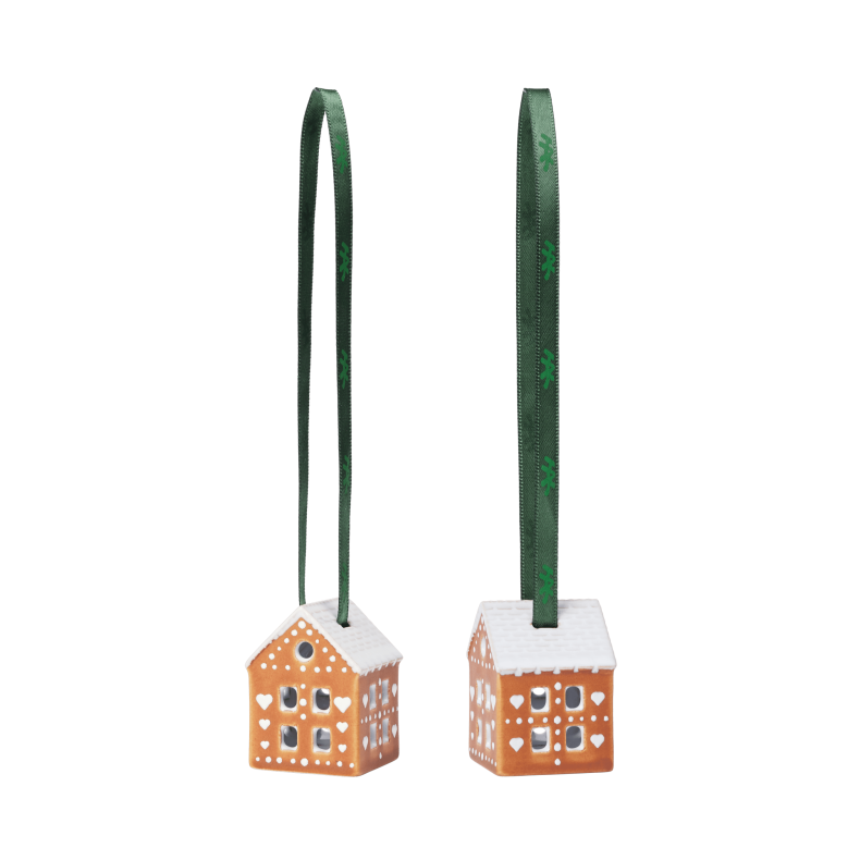 K�hler Juleoph�ng Gingerbread H5 brun 2 stk