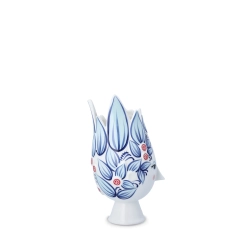 Bj�rn Wiinblad Titania vase bl� H25 cm