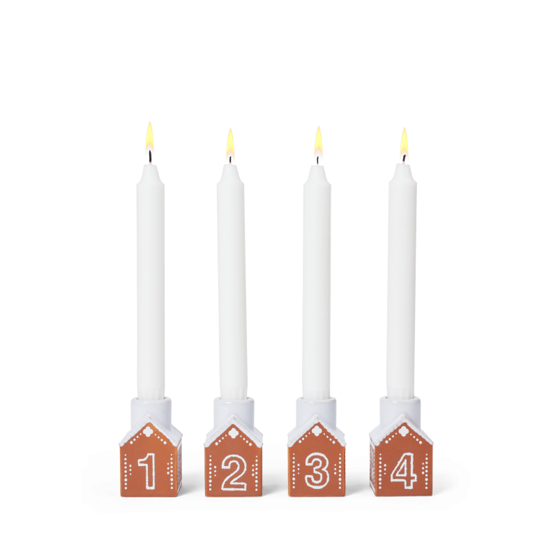 K�hler Adventsstage Gingerbread H7,5 brun