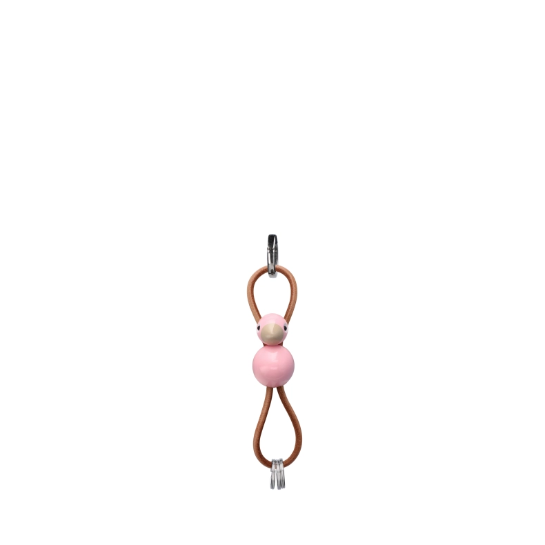 Kay Bojesen Fugle n�glering rosa 4,5 cm