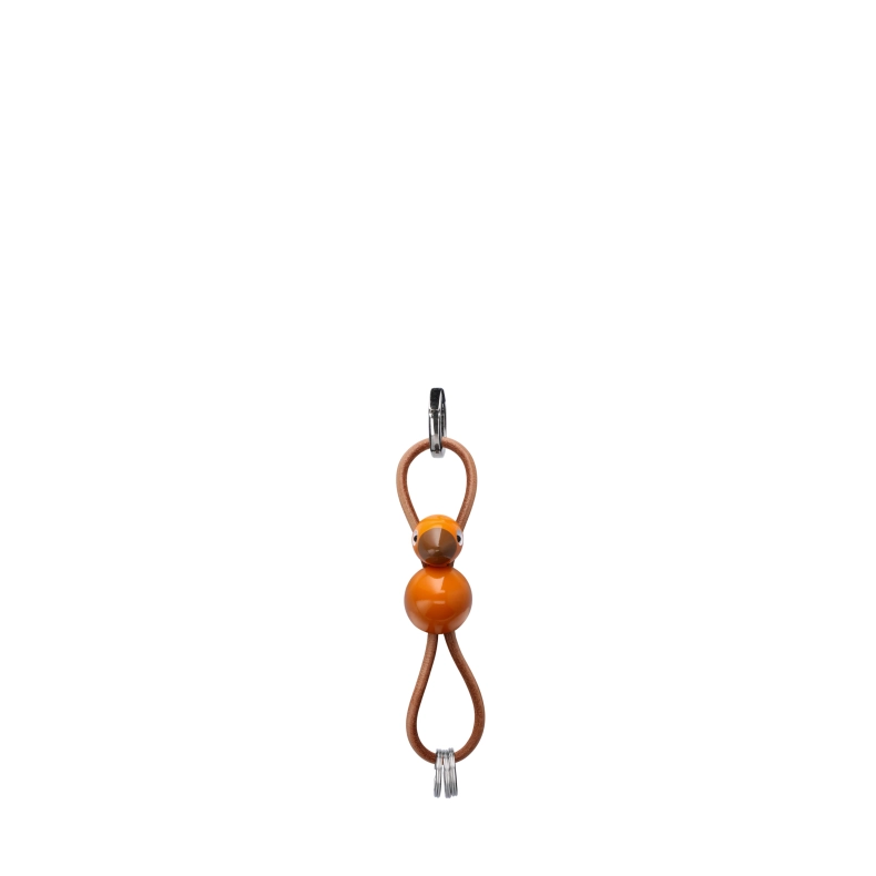 Kay Bojesen Fugle n�glering orange 4,5 cm