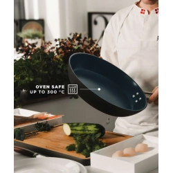 Eva Trio Professional stegepande med titanium bel�gning � 24 cm
