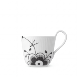 Royal Copenhagen Sort Mega Riflet H�jhankskop 25 cl