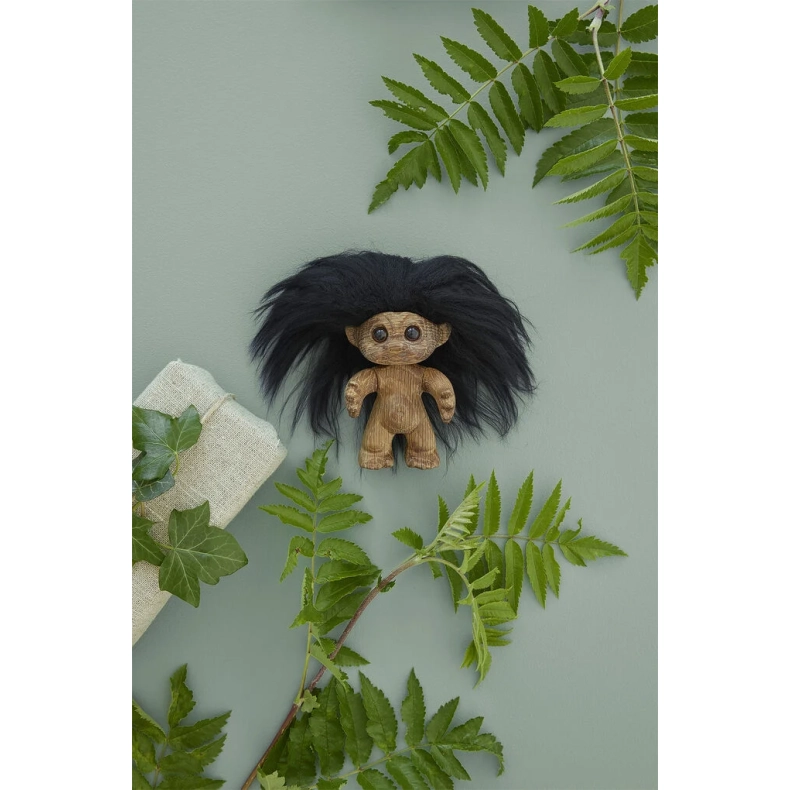 Lykketrold Originalen egetr� 9 cm