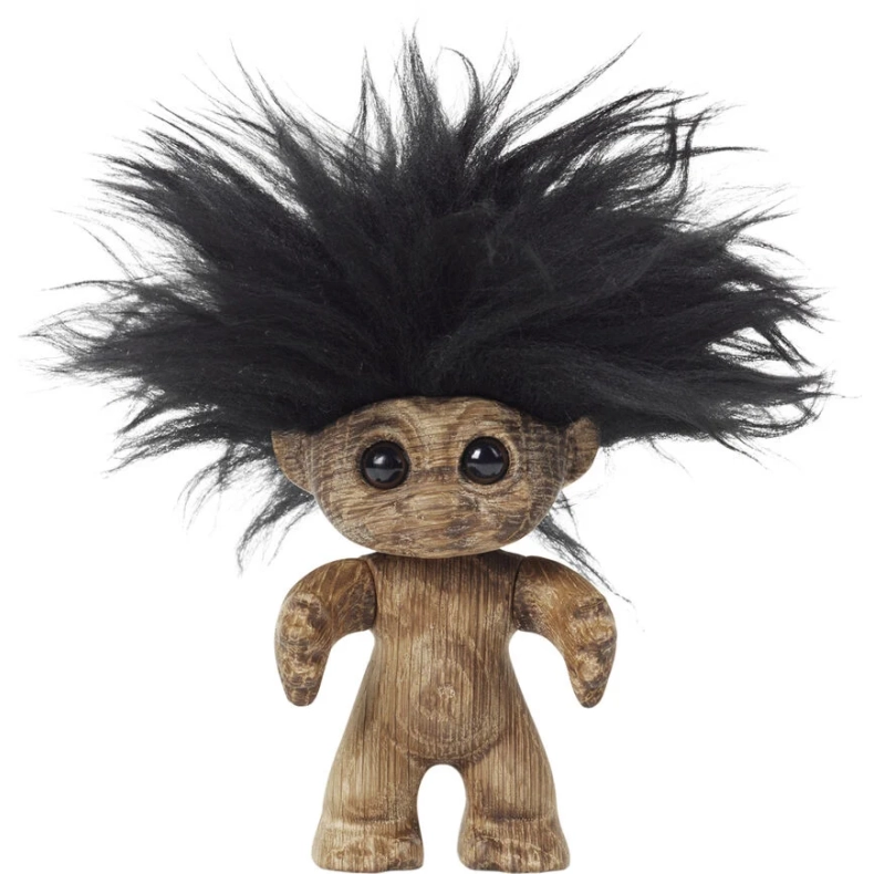 Lykketrold Originalen egetr� 9 cm