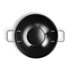 Eva Trio Grey Line wok gr 5 liter 32 cm