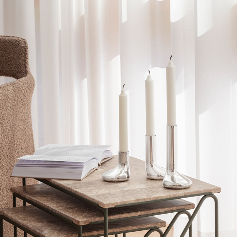 Eva Solo Mellow lysestage st 3 stk.