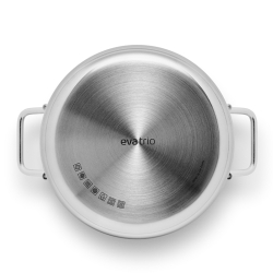 Eva Trio Recycled Stainless Steel gryde 10 liter 24 cm