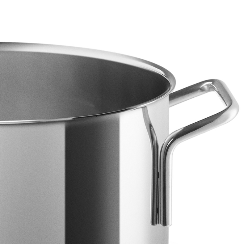 Eva Trio Recycled Stainless Steel gryde 10 liter 24 cm