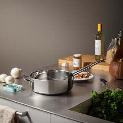Eva Trio Recycled Stainless Steel sautepande 24 cm