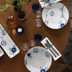 Royal Copenhagen Bl� Mega Riflet fad 36 cm