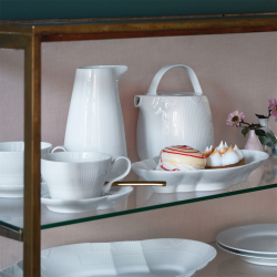 Royal Copenhagen Hvid Elements tekop hvid 26 cl