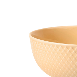 Lyngby Porceln Rhombe Color skl sand 15,5 cm