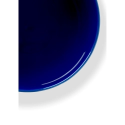 Lyngby Porcel�n Rhombe Color sk�l m�rk bl� 15,5 cm