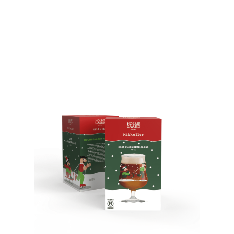 Holmegaard X Mikkeller Universal lglas jul 2025 40 cl