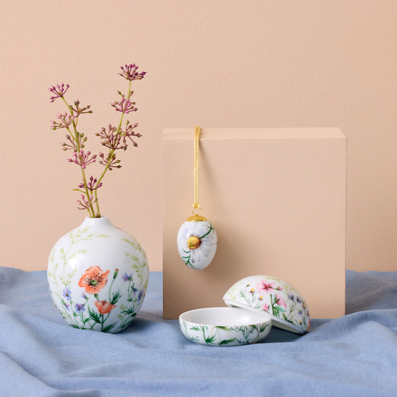 Royal Copenhagen bonbonniere 2026 vildeblomster 10 cm