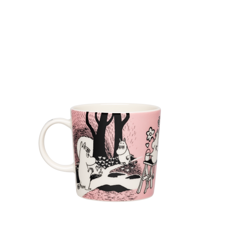 Moomin Arabia K�rlighed 30 �rs jubil�ums krus lyser�d 30 cl