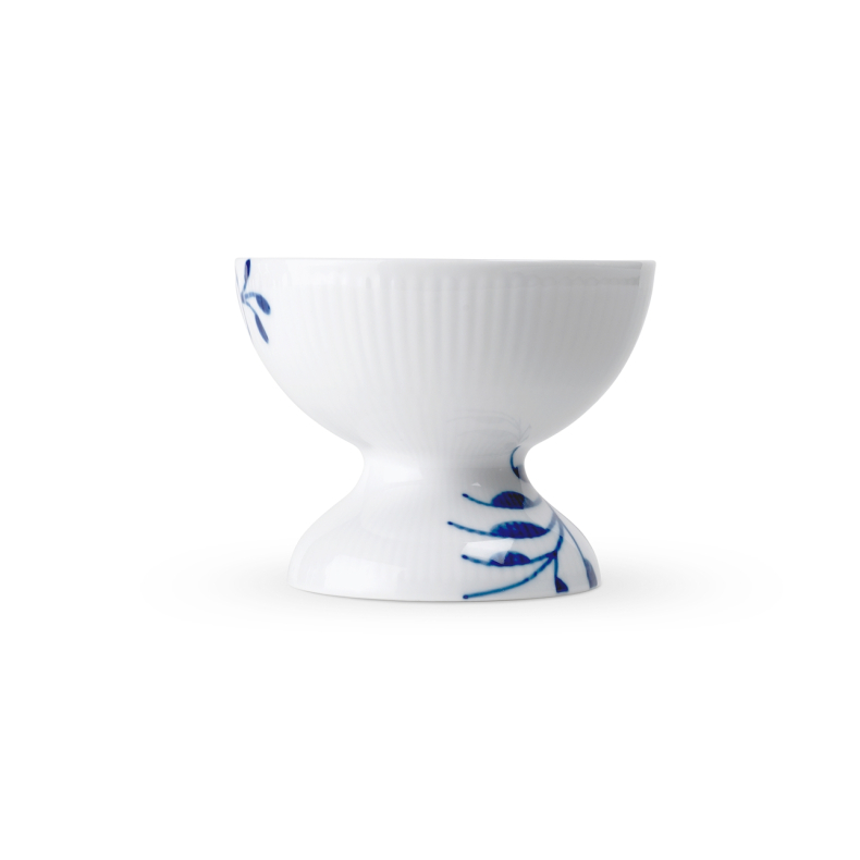 Royal Copenhagen Bl� Mega Riflet sk�l p� fod 19 cl