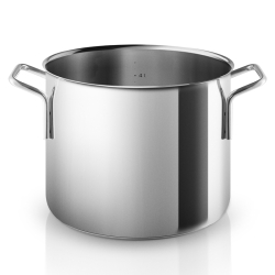 Eva Trio Recycled Stainless Steel grydest inklusiv pastaindsats 4 dele