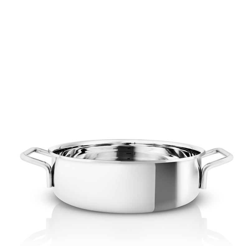 Eva Trio Multi rustfrit st�l sautergryde med 2 h�ndtag �24cm