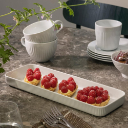 Eva Solo Legio Nova serveringsfad hvid 37x13 cm