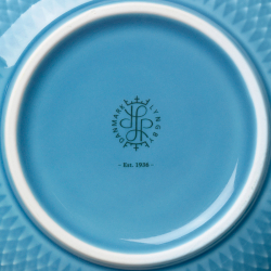 Lyngby Porceln Rhombe Color skl bl 15,5 cm