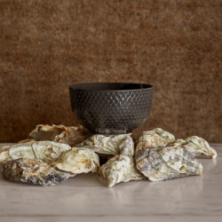 Lyngby Porceln Rhombe Earth skl 11 cm slate