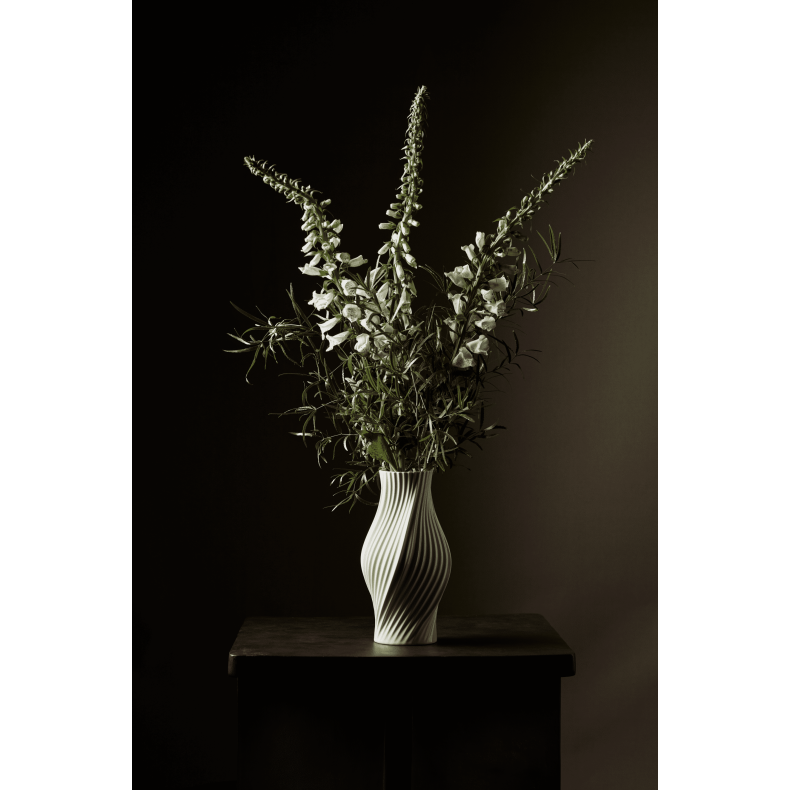 Lyngby Porcel�n Twist Vase 31 cm