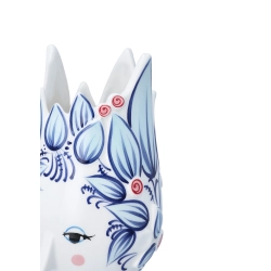 Bj�rn Wiinblad Titania vase bl� H25 cm