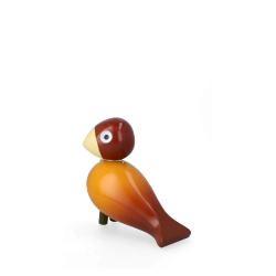 Kay Bojesen Story Birds Hygge sangfugl orange H 15,5 cm