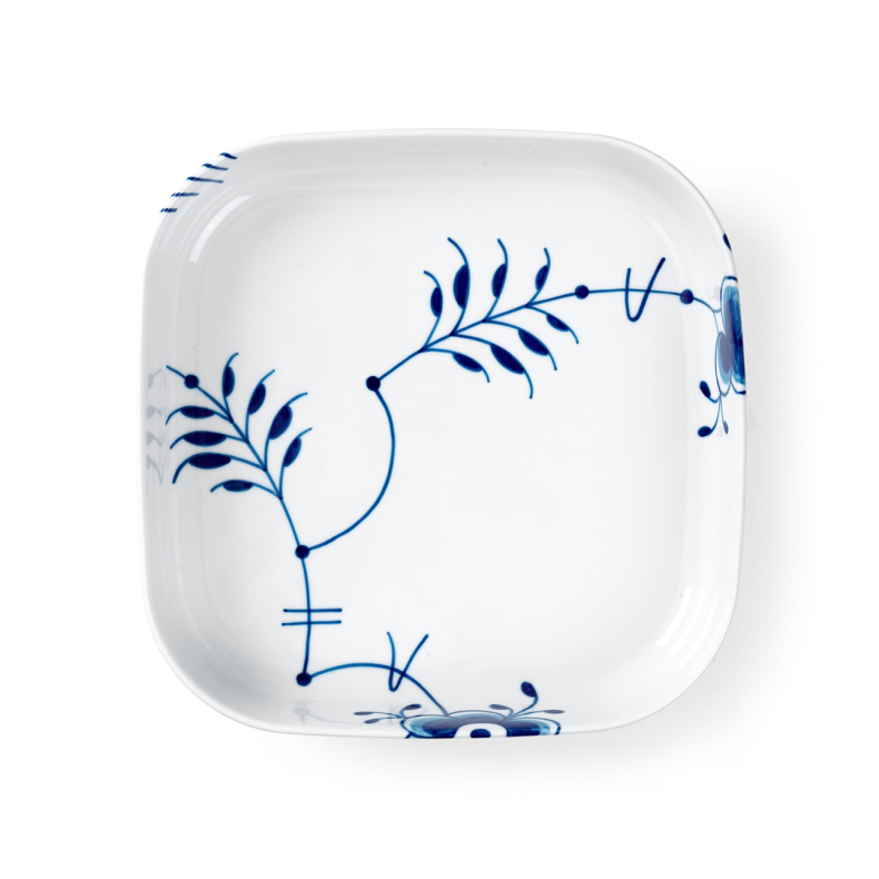 Royal Copenhagen Bl� Mega Riflet firkantet ovnfast fad 25x25 cm