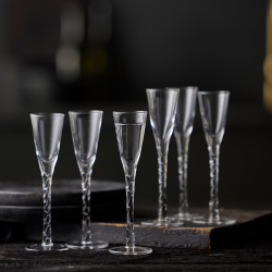 Lyngby Glas Paris snapseglas 6 stk. 2,5 cl
