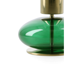 Holmegaard Bubble Lysestage H8 cm grn