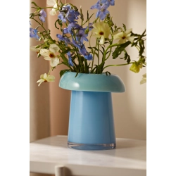 Holmegaard Soma vase bl�/gr�n H 22,5 cm