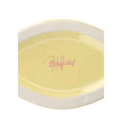 Bj�rn Wiinblad Nina vase gul H 22 cm