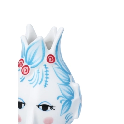 Bj�rn Wiinblad Titania lysestage lysebl� H 11,5 cm