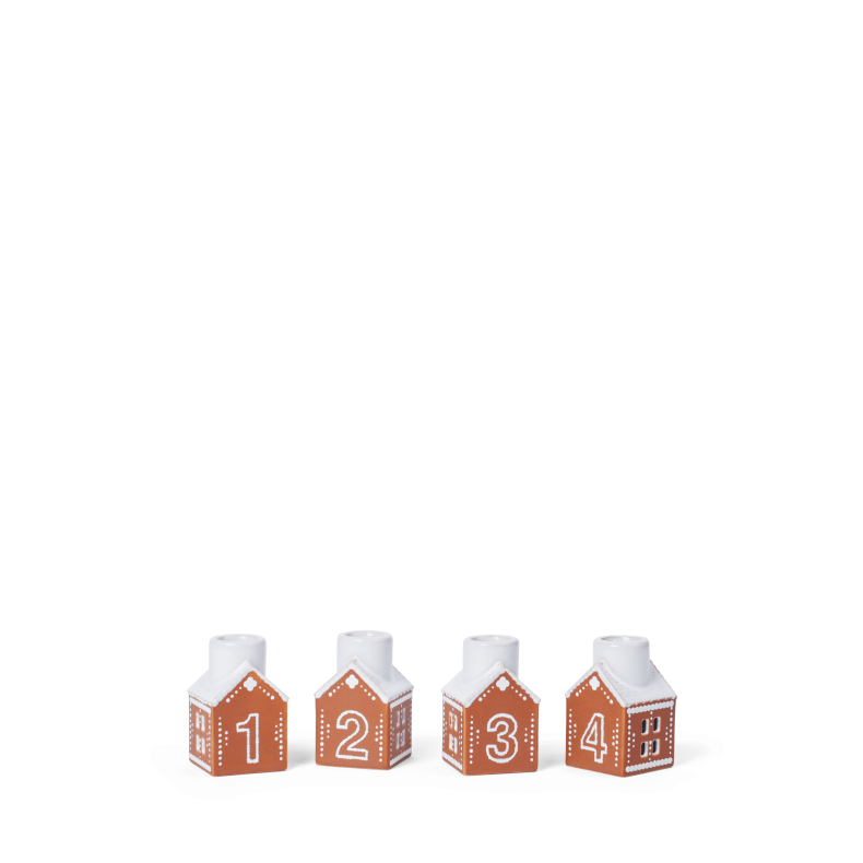 K�hler Adventsstage Gingerbread H7,5 brun