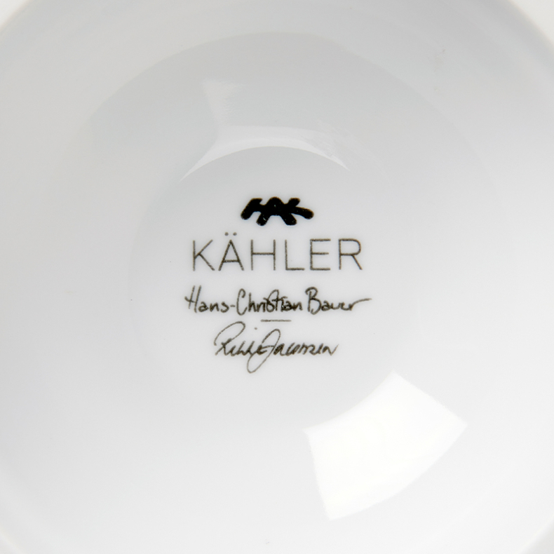 Hammershi Poppy kageopsats hvid 16 cm