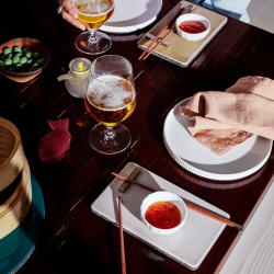 Georg Jensen Bernadotte lglas 45 cl 6 stk.