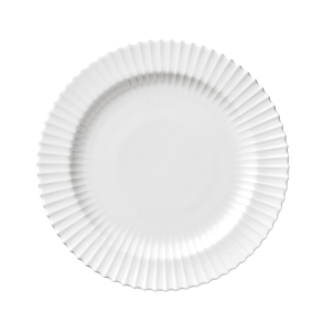 Lyngby tallerken hvid 20 cm