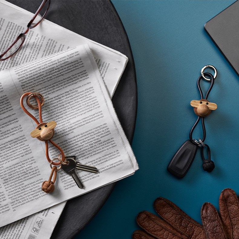 Kay Bojesen, Nglering - Abe, brun/guld