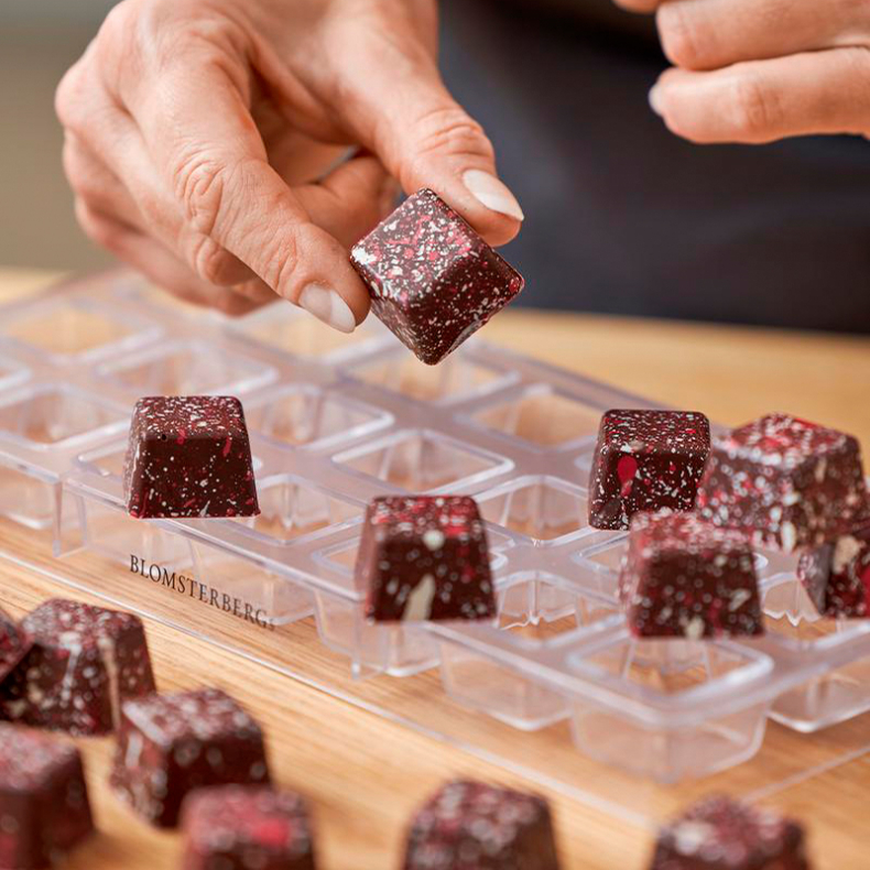 Blomsterbergs, Chokoladeform - Firkant