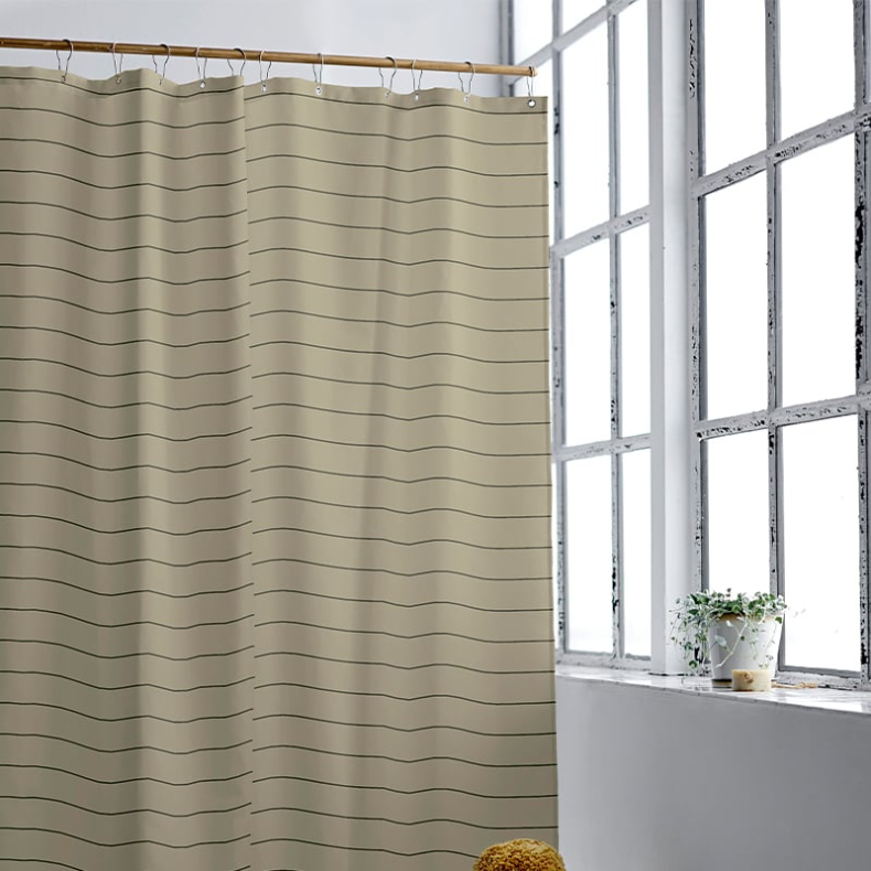 Sdahl, Line badeforhng - Grgrn, 180x200 cm