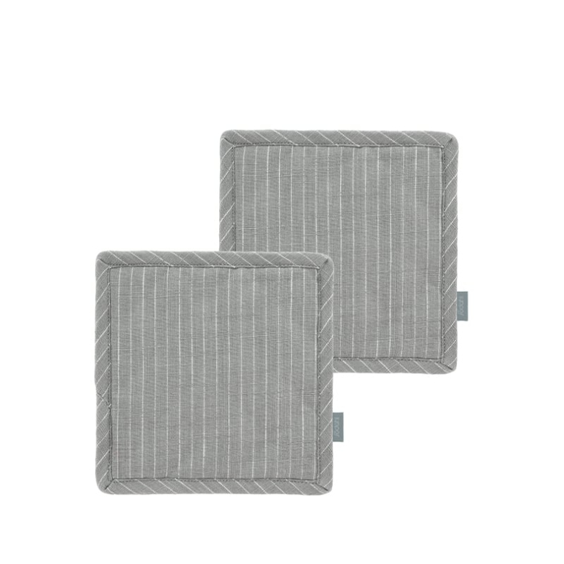 Sdahl, Organic Line grydelapper - Stone grey