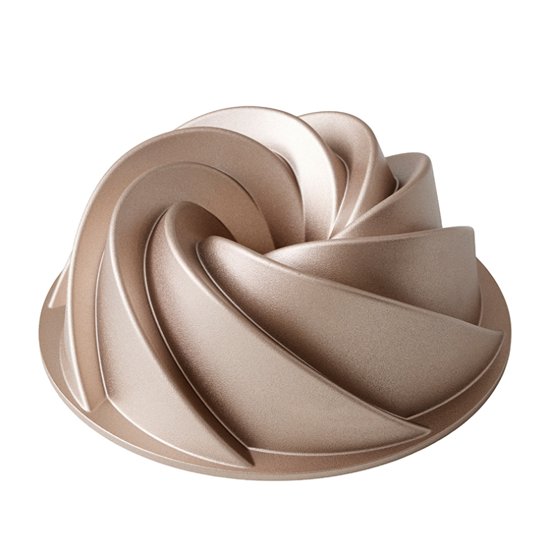 Blomsterbergs, bundt kageform - Rosa